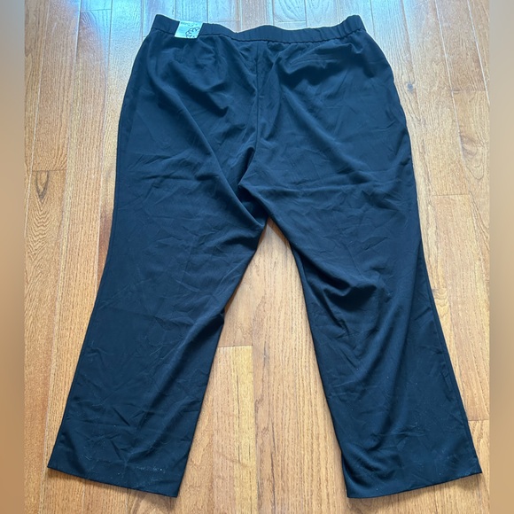 NWT CATHERINES RIGHT FIT CURVY BLACK PANTS IN SIZE 22W - Picture 2 of 5